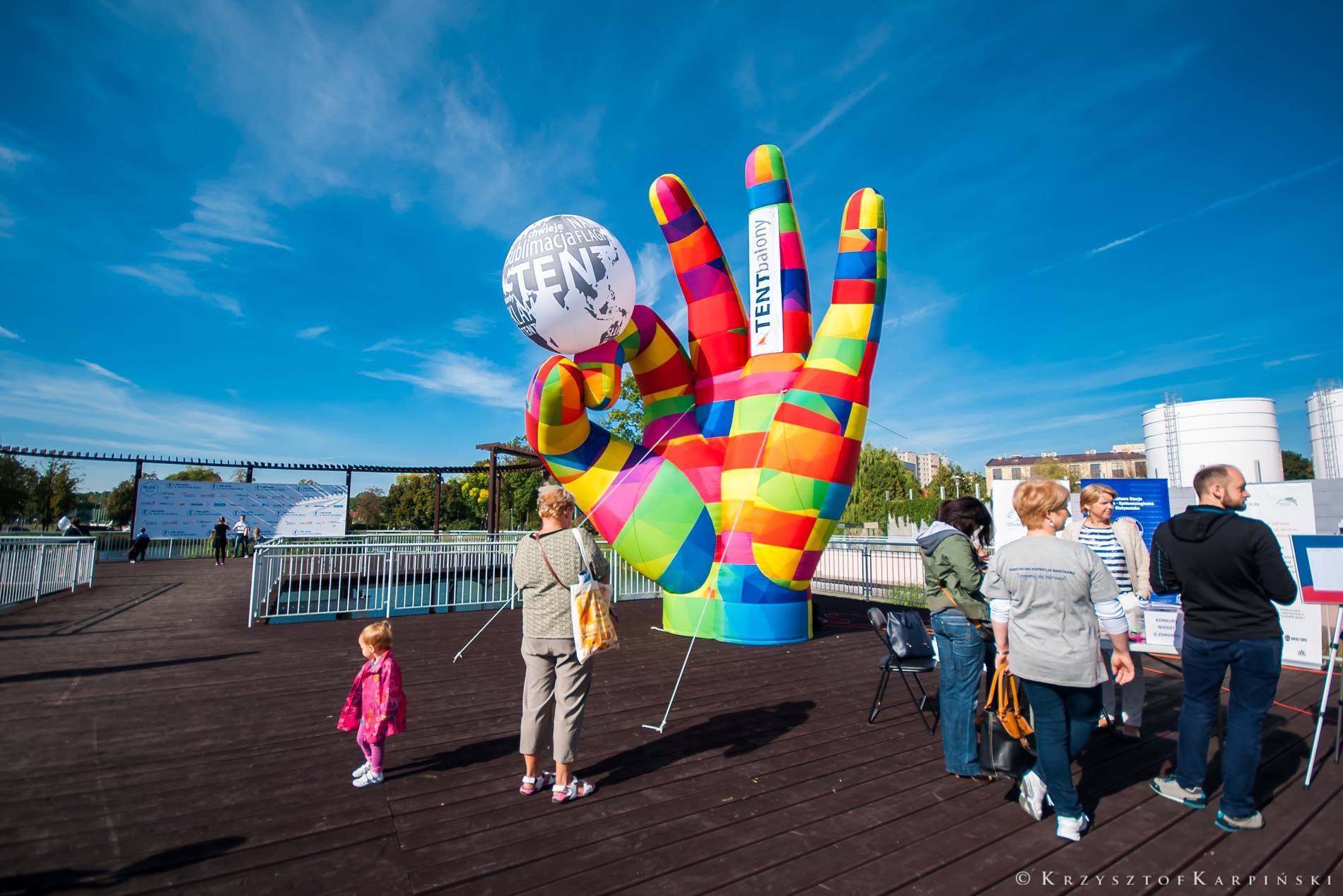 Tent Balony wspiera Biegnę dla Niepodległej