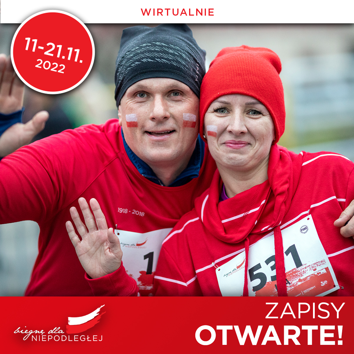 Zapisy na bieg wirtualny otwarte!