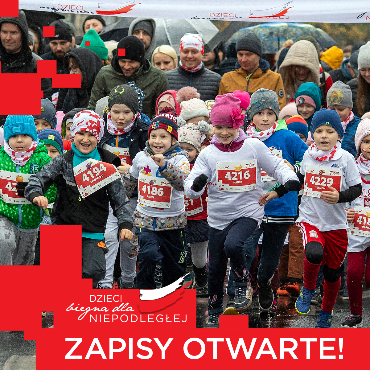 Zapisy na Dzieci Biegną dla Niepodległej OTWARTE!
